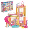 Lindanın Tatil Evi - Ev Oyuncak - Lindanın Tatil Ev Seti - Barbie Ev Seti - Rüya Evi - Oyun Evi
