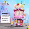 Mikro Blok Kapkek Dükkanı 350 Parça - Lego Setleri - Keeppley Mini Lego - Cup Cake Lego - Keeppley Lego - Mikro Bloklar