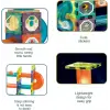 Orijinal Magnetic Tiles Light Version 140 Parça Işıklı Manyetik Lego - Magnetic Magical Işıklı Magnet - Ledli Mıknatıslı Lego