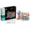 Orijinal Magnetic Tiles Light Version 140 Parça Işıklı Manyetik Lego - Magnetic Magical Işıklı Magnet - Ledli Mıknatıslı Lego