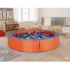 Yuvarlak Top Havuzu 165 cm. - Sünger Soft Play Top Havuzu Çocuk Oyun Alanı