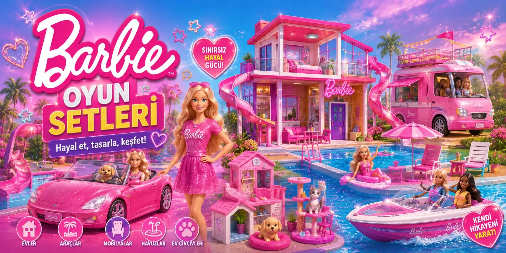 Barbie Oyun Setleri
