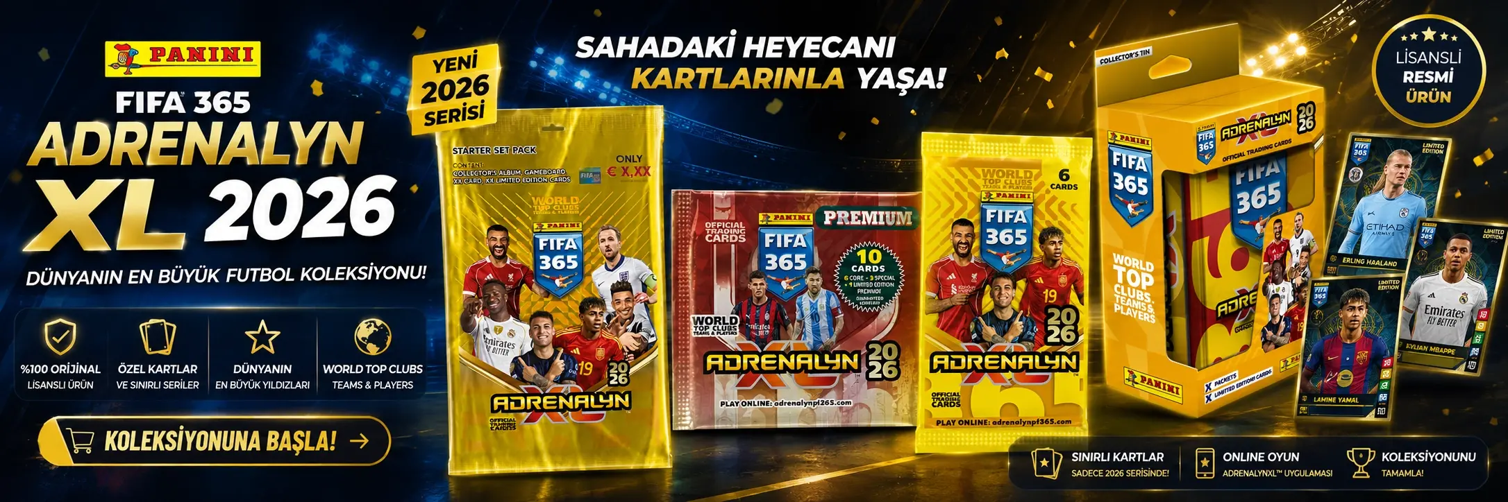 Panini 2026 Koleksiyonluk Kartlar