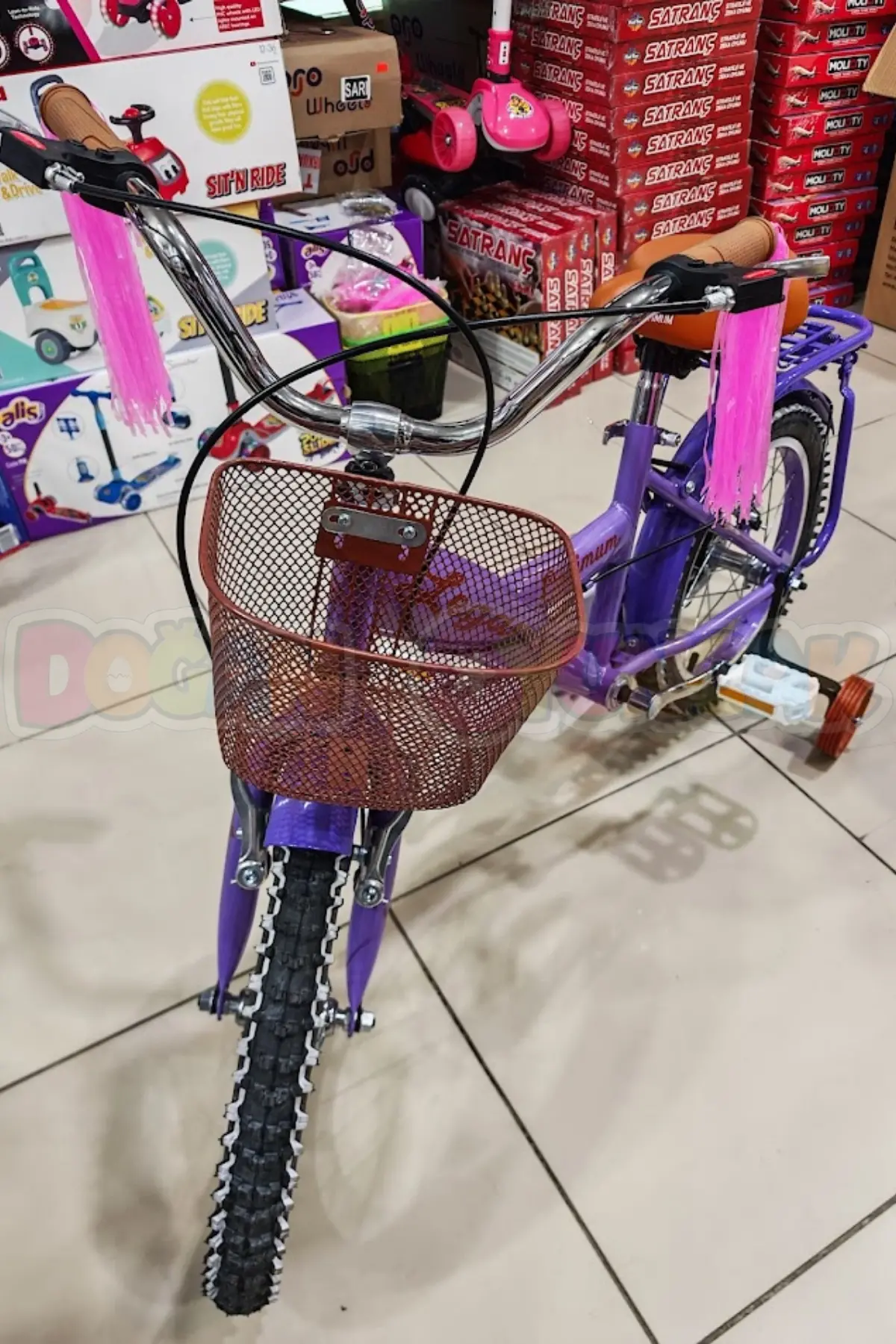 BMX Legano Optimum Series Retro 16 Jant Çocuk Bisikleti Mor