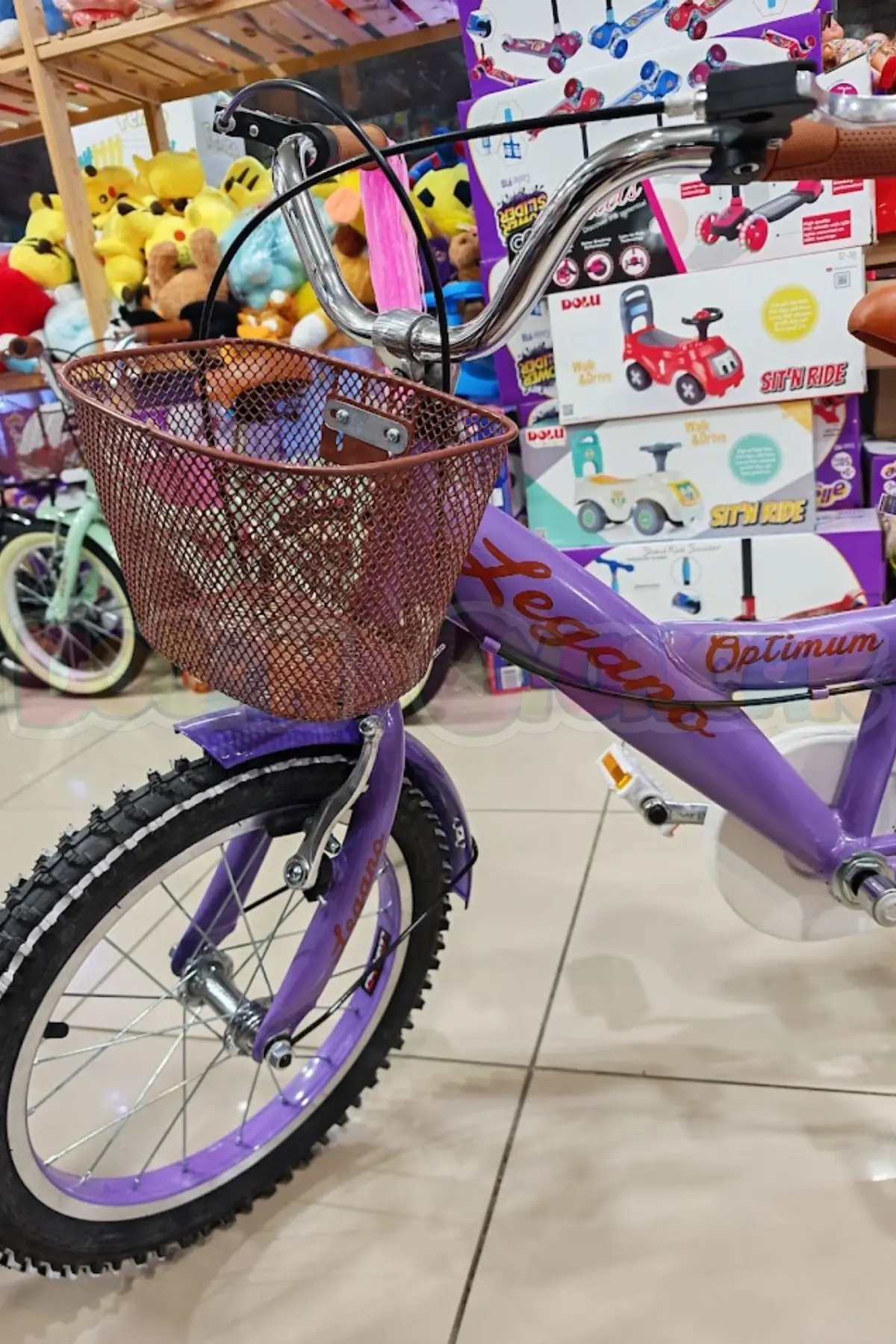 BMX Legano Optimum Series Retro 16 Jant Çocuk Bisikleti Mor