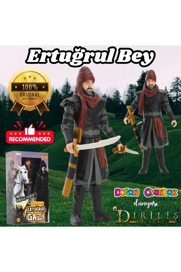 Diriliş Ertuğrul Bey Karakteri - Diriliş Ertuğrul Bey Figürü - Diriliş Ertuğrul Oyuncak - Diriliş Ertuğrul Karakteri