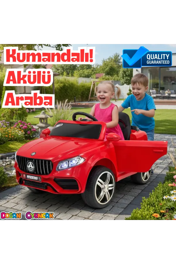 Maestro GT Kırmızı Uzaktan Kumandalı 4X2 12 Volt Akülü Araba - RC Mercedes Akülü Araba