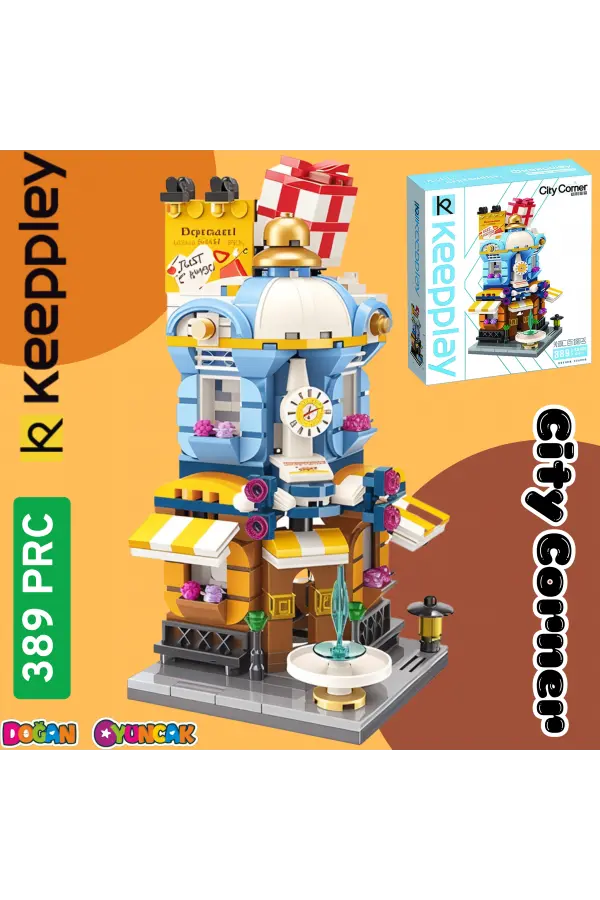 Mikro Blok Hediye Dükkanı 389 Parça - Lego Setleri - Keeppley Mini Lego - Dükkan Lego - KeeppleyLego - Mikro Bloklar