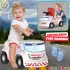 Go Hero Ambulans Arabası - Binmeli Araba İlk Arabam - Çocuk Arabası - İlk Adım Arabası - 4 Teker Araç