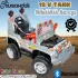 Kumandalı Mega Akülü Araba Gri - Kumandalı 12 Volt Tek Kişilik Akülü Araba Akülü JEEP - Mega Off Road Turbo Jeep