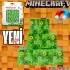 Minecraft Çiçekli Çim Desenli Blok Manyetik Lego Minecraft Manyetik Lego Minecraft Lego Megnetic Blocks