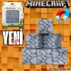 Minecraft Taş Desenli Blok Manyetik Lego Minecraft Manyetik Lego Minecraft Lego Megnetic Blocks