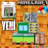 Minecraft Tren Desenli Blok Manyetik Lego Minecraft Manyetik Lego Minecraft Lego Megnetic Blocks