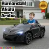 Quantum GT Siyah Uzaktan Kumandalı 4X2 12 Volt Akülü Araba - RC McLaren Akülü Araba