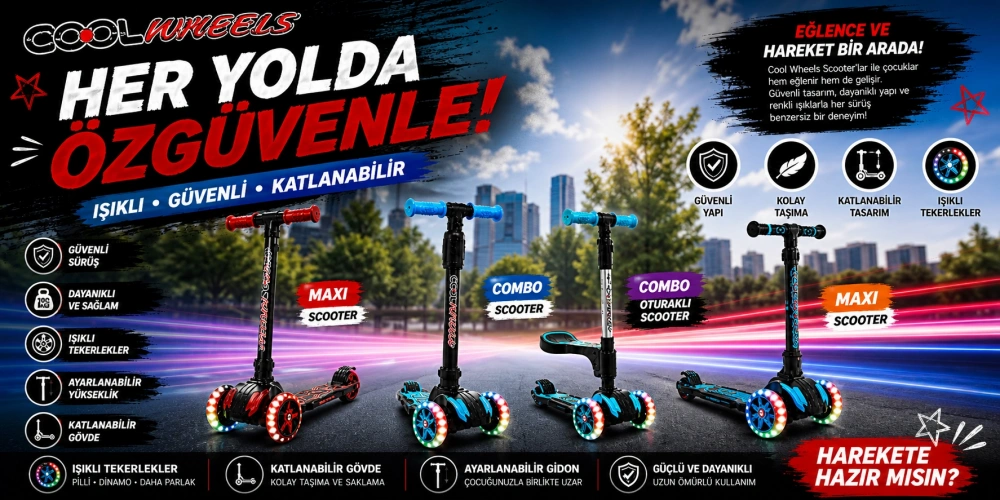 Cool Wheels Scooter Hakkında
