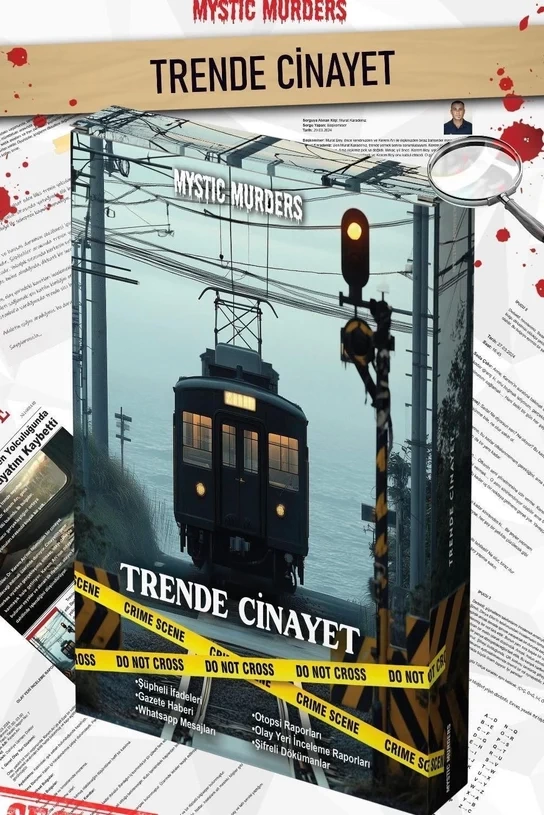 Trende Cinayet Dedektif Oyunu - Dava Çözme Oyunu - Suç Çözme Oyunu - Cinayet Oyunu Cinayet Çözme