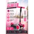 Cool Wheels Pembe Twist Işıklı 3 Tekerlekli Scooter - Işıklı Scooter - CoolWheels Scooter - Çocuk Scooter - İttir Git