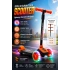Cool Wheels Turuncu Twist Işıklı 3 Tekerlekli Scooter - Işıklı Scooter - CoolWheels Scooter - Çocuk Scooter - İttir Git