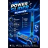 Power Slider Mavi Katlanabilir 3 Tekerlekli Scooter - Işıklı Scooter - Çocuk Scooter - Slikon Teker
