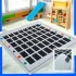 Kodlama Eğitici Çocuk Halısı 200x200 cm. - Kodlama Anaokulu Halısı - Kare Kreş Halısı - Robotik Kodlama Oyun Halısı
