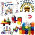 Orijinal Magnescape Magnetic Tiles 48 Parça - Magnetic Magical Magnet - Mıknatıslı Lego Magnescape