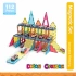 Orijinal Magnetic Tiles 112 Parça Manyetik Lego - Magnetic Magical Magnet - Mıknatıslı Lego