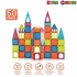 Orijinal Magnetic Tiles 50 Parça Manyetik Lego - Magnetic Magical Magnet - Mıknatıslı Lego