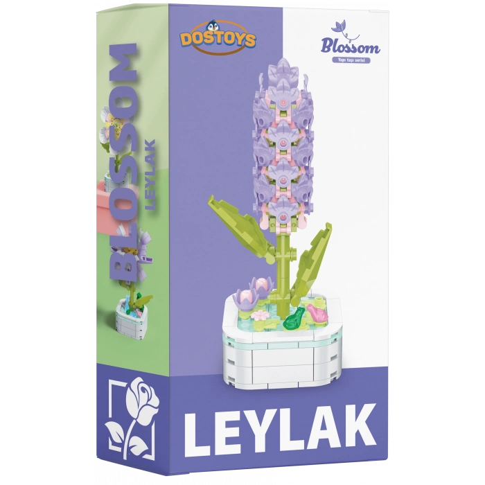 Mikro Blok Leylak Çiçek Lego - Lego Setleri Mini Lego - Çiçek Lego - Blossom Çiçek Lego