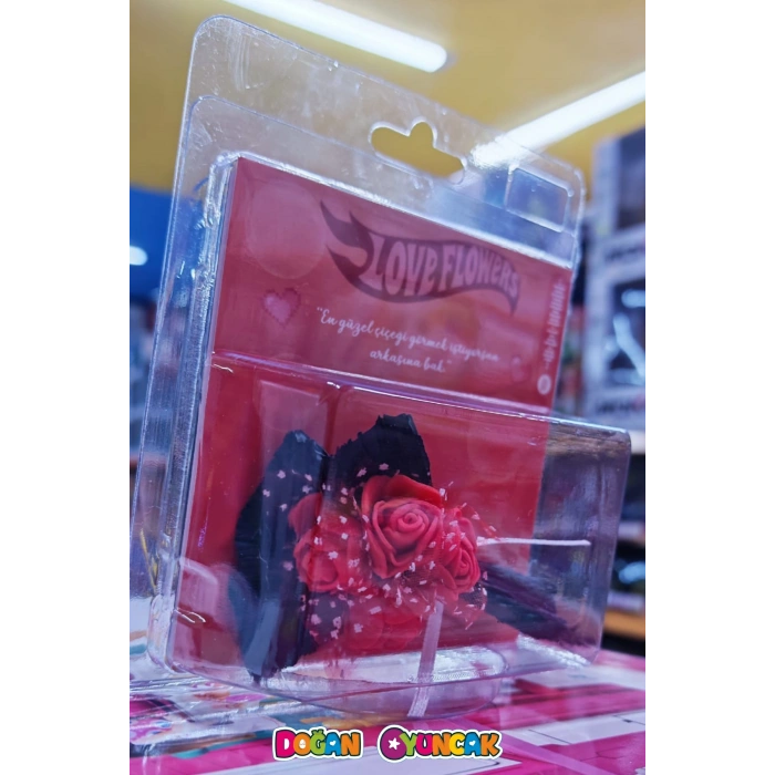 Hot Flowers Aynalı Çiçek Kırmızı - Hediyelik Hotflowers Çiçek Mini Buket Spotify Hotflowers Çiçek