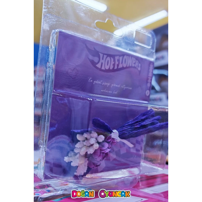 Hot Flowers Aynalı Çiçek Mor - Hediyelik Hotflowers Çiçek Mini Buket Spotify Hotflowers Çiçek