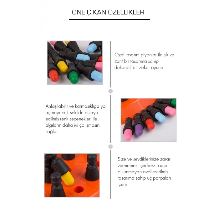 Memory Chess Hafıza Satrancı - Hafıza Oyunu Akıl ve Zeka Oyunu Rengi Bul Oyunu