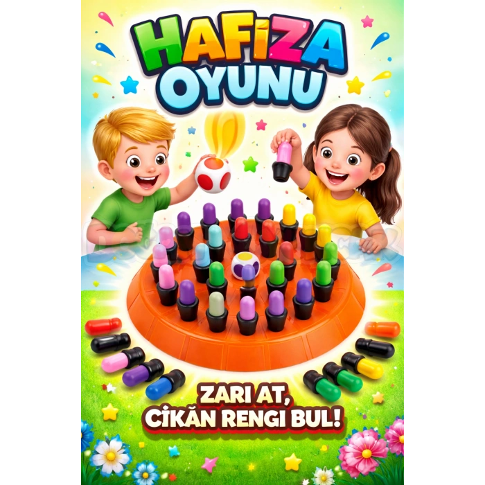 Memory Chess Hafıza Satrancı - Hafıza Oyunu Akıl ve Zeka Oyunu Rengi Bul Oyunu