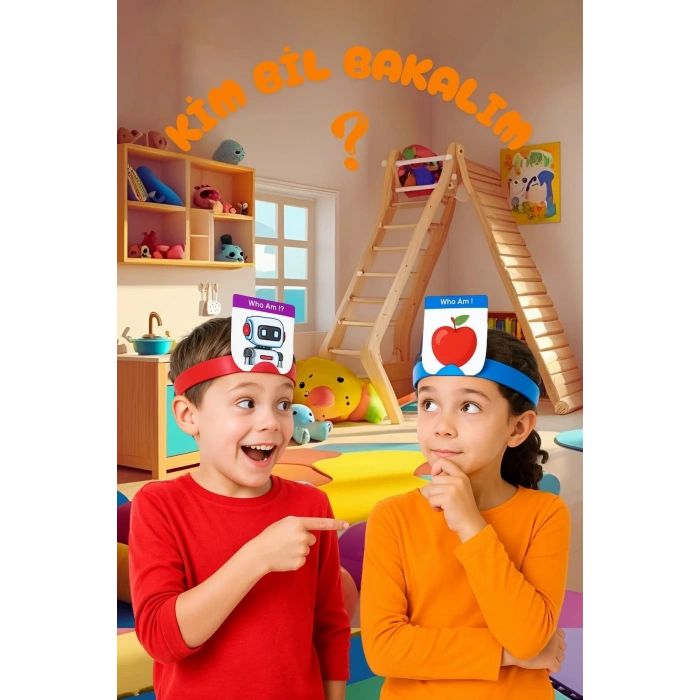 Kim Bil Bakalım Oyunu - Ben Kimim Oyunu Aile Oyunu Kutu Oyunu Find Out Who Games