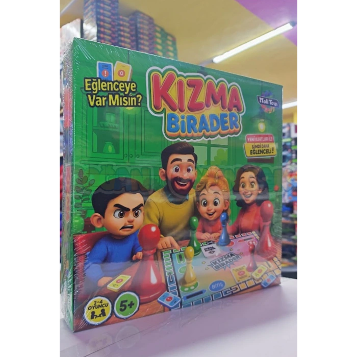 Kartlı Kızma Birader Oyunu - Akıl ve Zeka Oyunu - Kızma Birader Oyunu Aile Oyunu