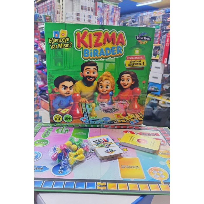 Kartlı Kızma Birader Oyunu - Akıl ve Zeka Oyunu - Kızma Birader Oyunu Aile Oyunu
