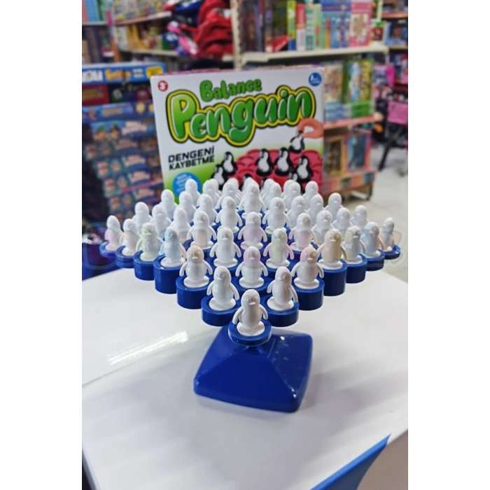 Balance Penguen Denge Oyunu - Eğitici Oyuncak Penguen Denge Oyunu - Strateji Oyunu