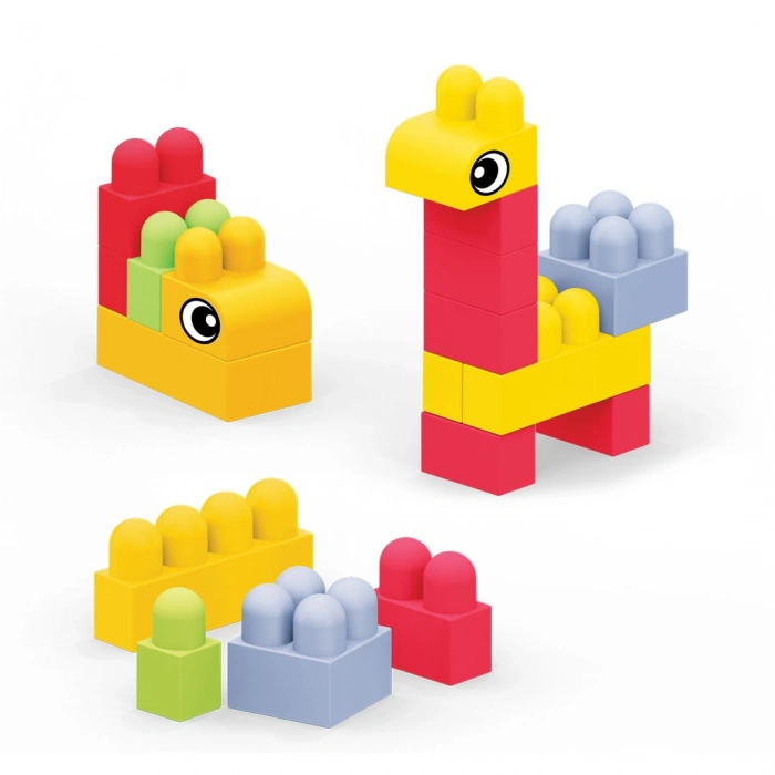 Yumuşak Bloki Blokları 28 Parça - Büyük Yumuşak Bloklar - Büyük Soft Lego Oyuncakları