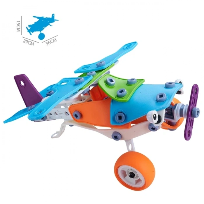 Hanye Sök-Tak Karma Seti Modeli - Oyuncak Söktak 5i Bir Arada Çanta Modeli - Lego Setleri