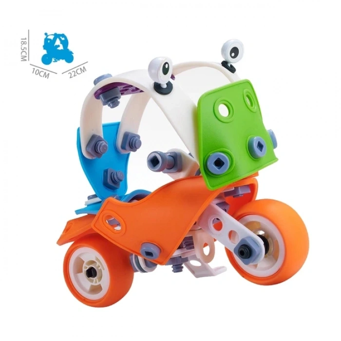 Hanye Sök-Tak Karma Seti Modeli - Oyuncak Söktak 5i Bir Arada Çanta Modeli - Lego Setleri