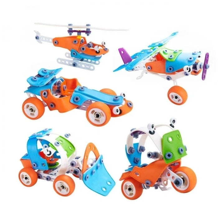 Hanye Sök-Tak Karma Seti Modeli - Oyuncak Söktak 5i Bir Arada Çanta Modeli - Lego Setleri