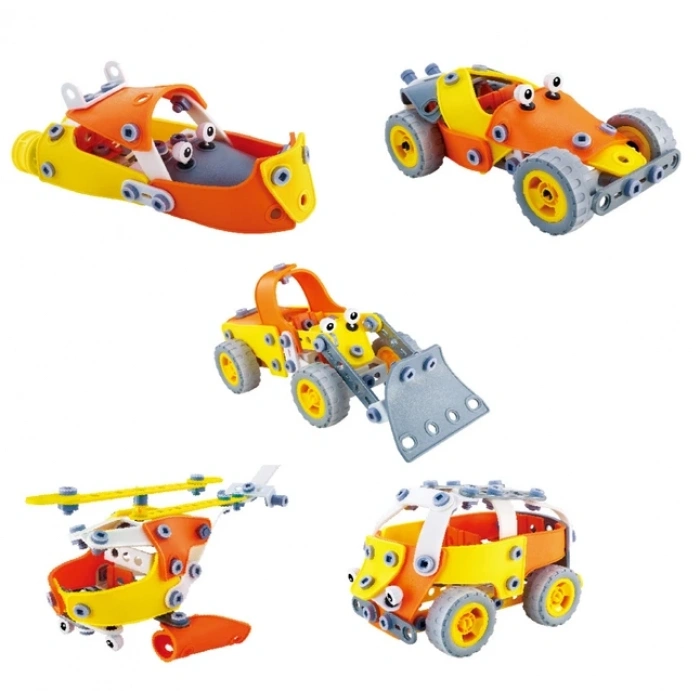 Hanye Sök-Tak Karma Seti Modeli 2 - Oyuncak Söktak 5i Bir Arada Çanta Modeli - Lego Setleri