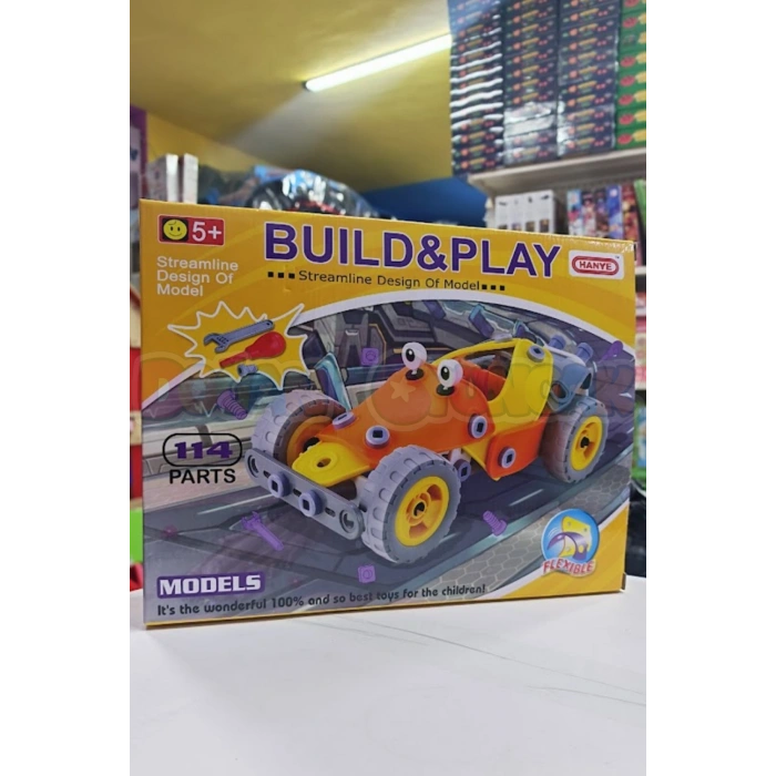 Hanye Sök-Tak Yarışçı Araba Modeli - Oyuncak Söktak Araç Modeli - Lego Setleri