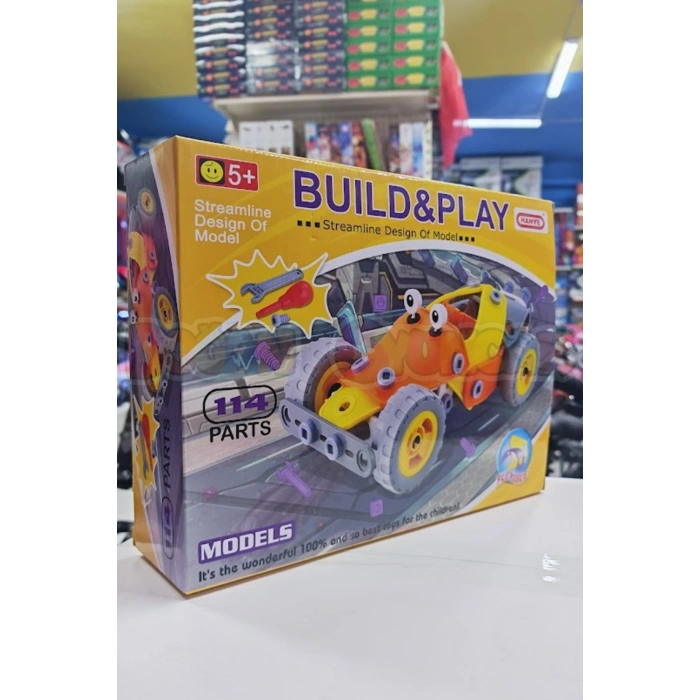 Hanye Sök-Tak Yarışçı Araba Modeli - Oyuncak Söktak Araç Modeli - Lego Setleri