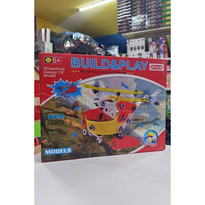 Hanye Sök-Tak Helikopter 3 Modeli - Oyuncak Söktak Helikopter Modeli - Lego Setleri