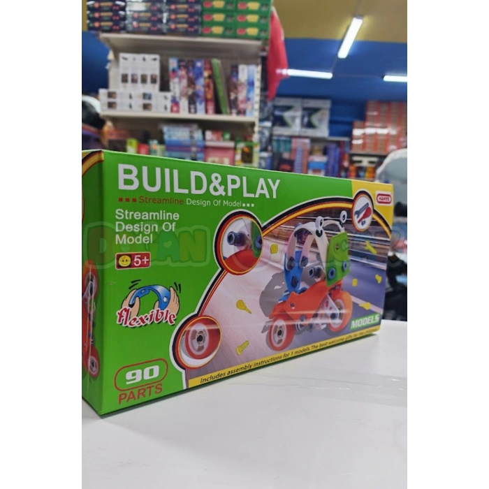 Hanye Sök-Tak Motosiklet Modeli 2 - Oyuncak Söktak Motorsiklet Modeli - Lego Setleri