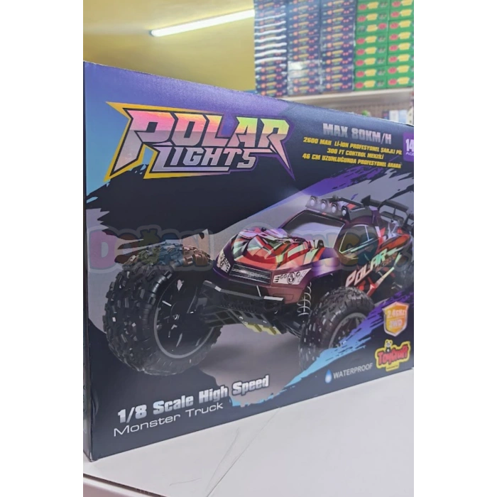 Polar Lights 80 Km/h Uzaktan Kumandalı Araba - Profosyonel Süspansiyonlu Hızlı Araba