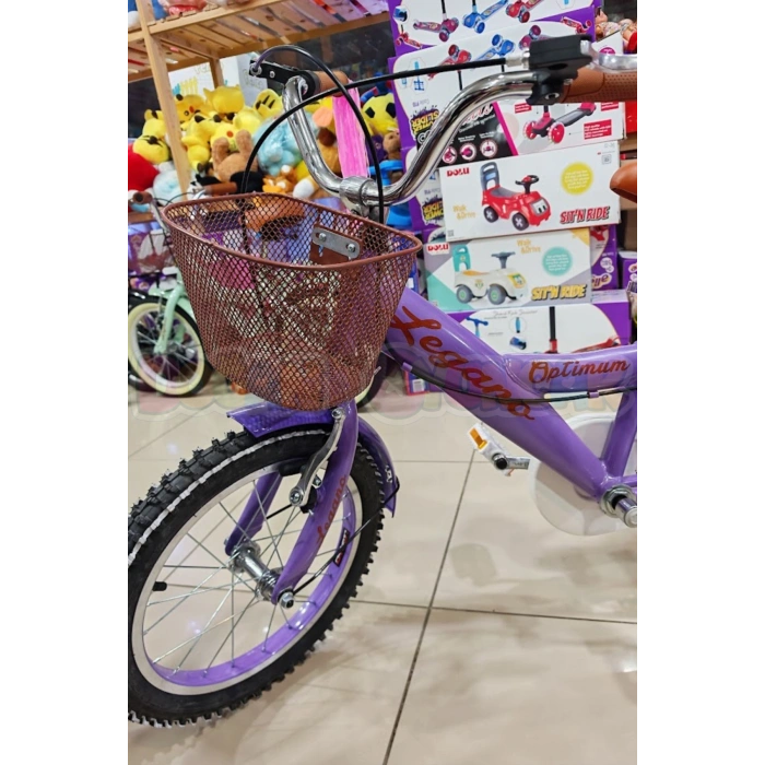 BMX Legano Optimum Series Retro 16 Jant Çocuk Bisikleti Mor - Legano 16 Jant Bisiklet Retro BMX Bisiklet