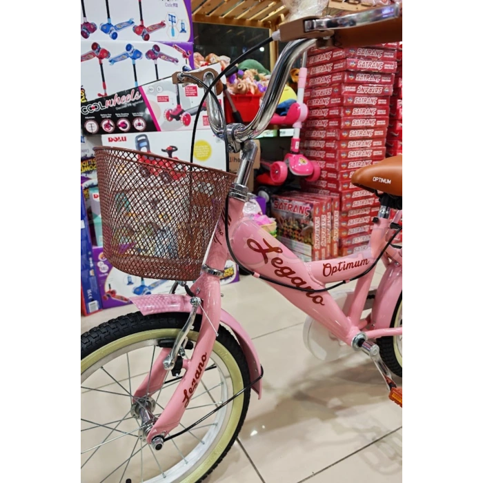 BMX Legano Optimum Series Retro 16 Jant Çocuk Bisikleti Pembe - Legano 16 Jant Bisiklet Retro BMX Bisiklet
