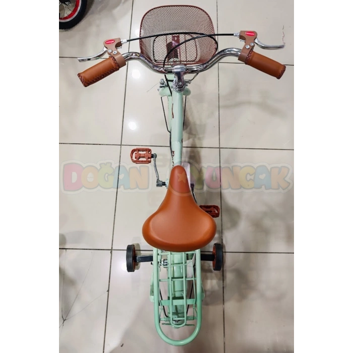 BMX Legano Optimum Series Retro 16 Jant Çocuk Bisikleti Yeşil - Legano 16 Jant Bisiklet Retro BMX Bisiklet