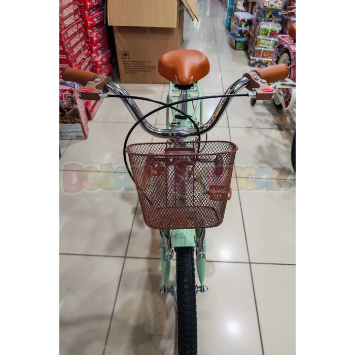 BMX Legano Optimum Series Retro 16 Jant Çocuk Bisikleti Yeşil - Legano 16 Jant Bisiklet Retro BMX Bisiklet